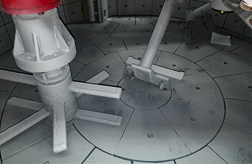 CMP750立軸行星式攪拌機內(nèi)部攪拌帶快速轉子